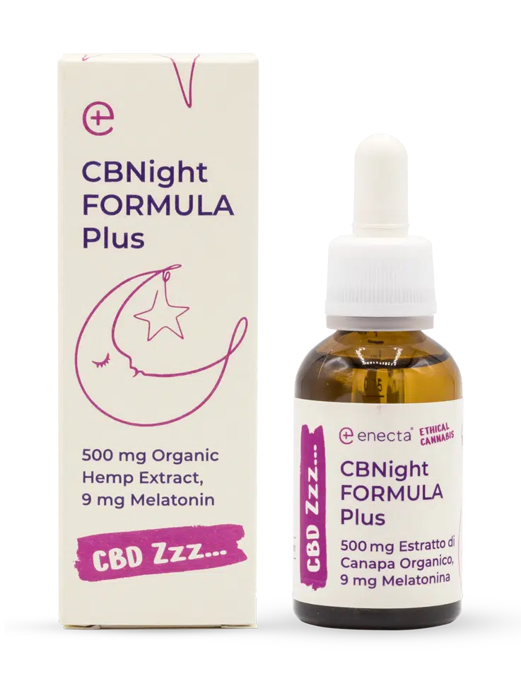 Enecta CBNight Formula PLUS 30ml / melatoninnal
