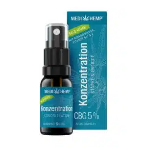 MEDIHEMP Bio Koncentráció - szájspray CBG-vel (5%)
