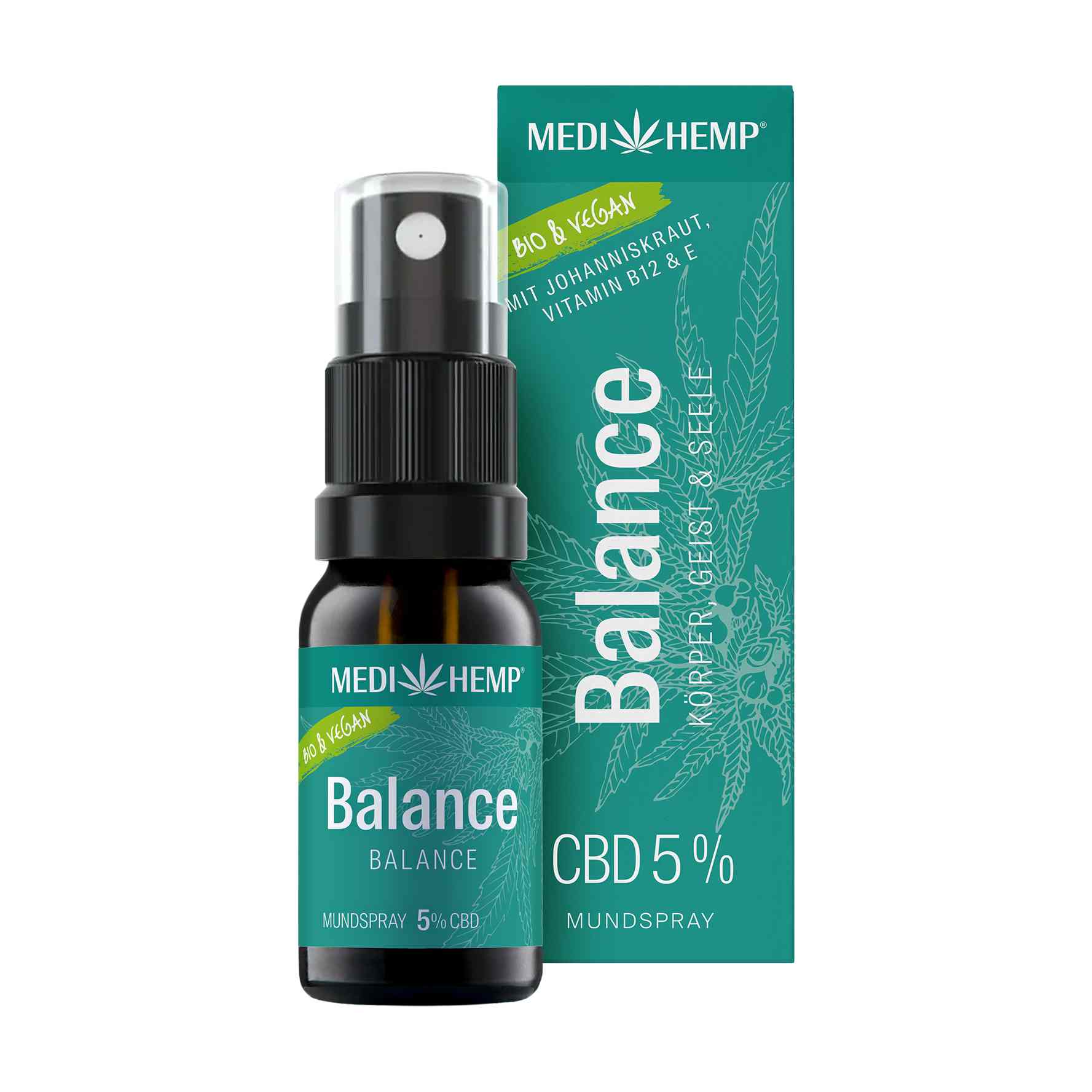 MEDIHEMP Bio Balance - szájspray CBD-vel (5%)