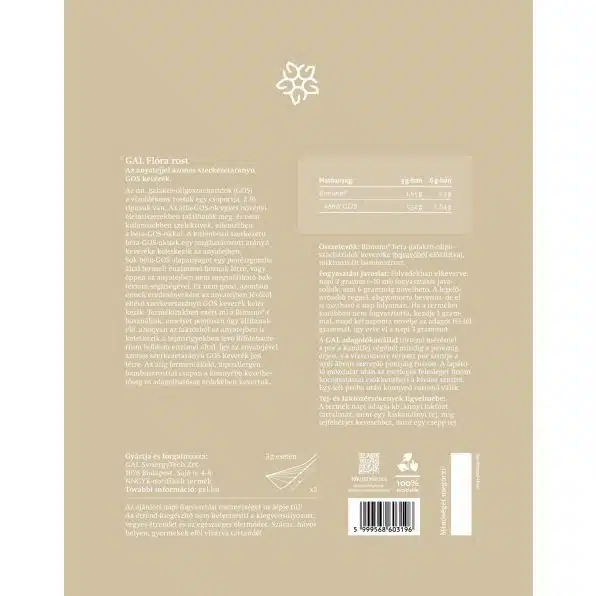 GAL Flóra Rost – Szelektív prebiotikum a bélflóra és mikrobiom egyensúlyáért - Image 2