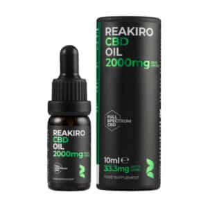 Reakiro 20% teljes spektrumú CBD olaj –  2000 mg, 10 ml