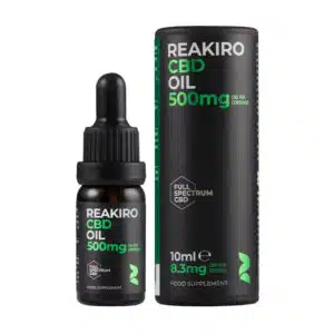 Reakiro 5% teljes spektrumú CBD olaj –  500 mg, 10 ml