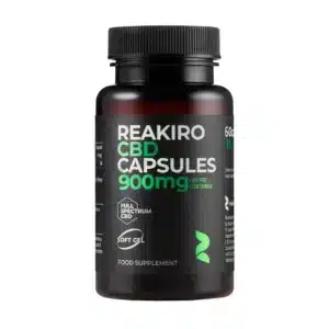 Reakiro CBD kapszula 900 mg, 60 db – 15mg/kapsz
