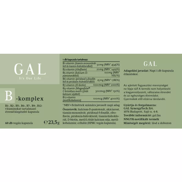 GAL B-komplex - Image 3