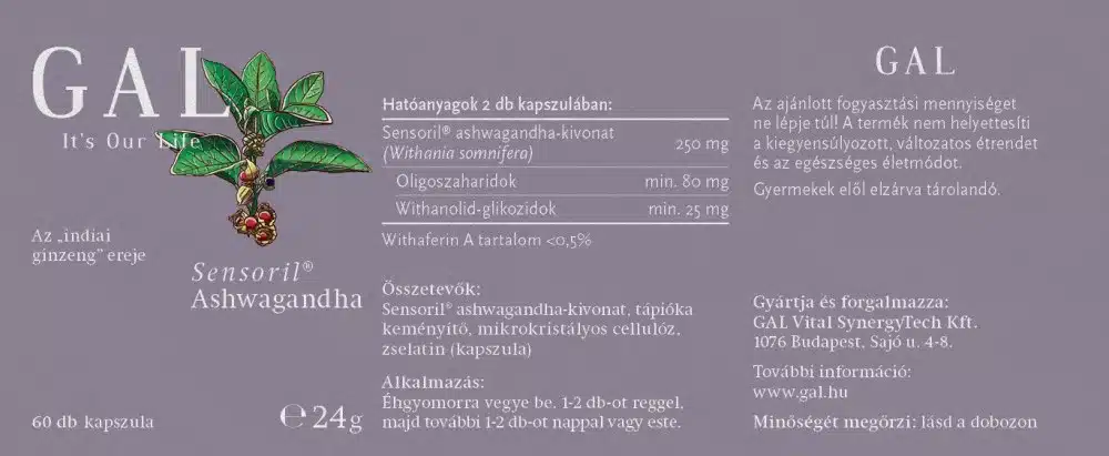 Gal Sensoril ashwaganda
