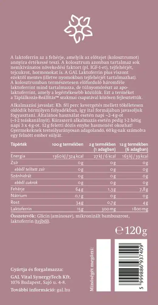 GAL Laktoferrin plus