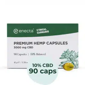 ENECTA kapszula prémium kender CBD 10% (3000mg) 90 db