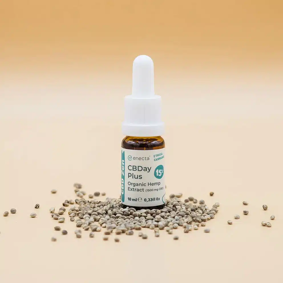 Enecta CBDay Plus 15% 10ml / CBD olaj szorongásra (1500mg)