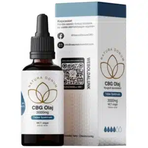 Natura Donum CBG olaj (30%) 3000 mg Teljes spektrum MCT olajjal